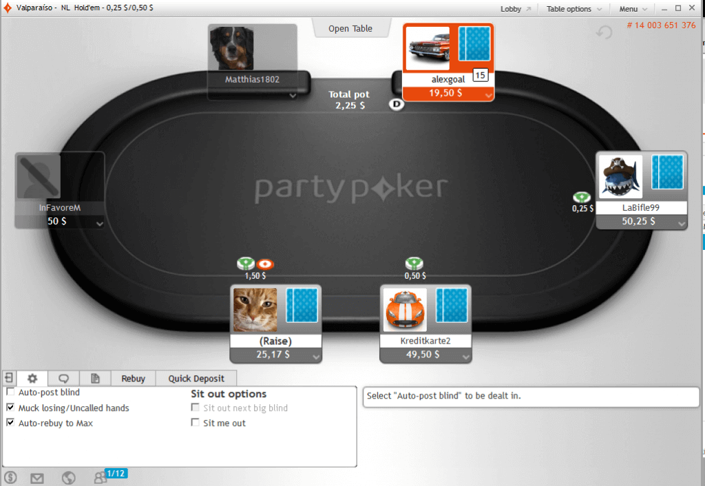 Free Play Party Poker