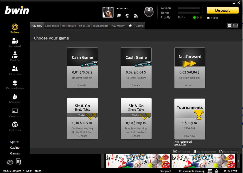 betway poker app