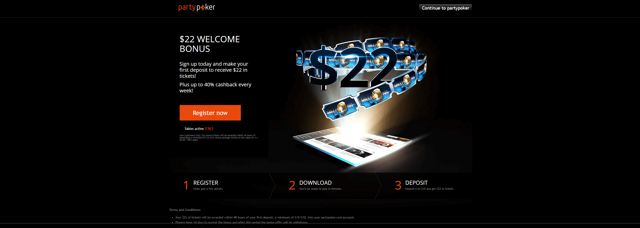 Partypoker Free Tickets