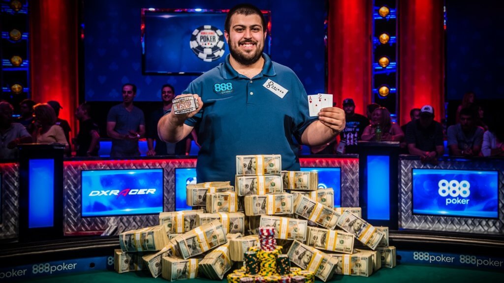 WSOP Main Event Champion 2017 Scott Blumstein