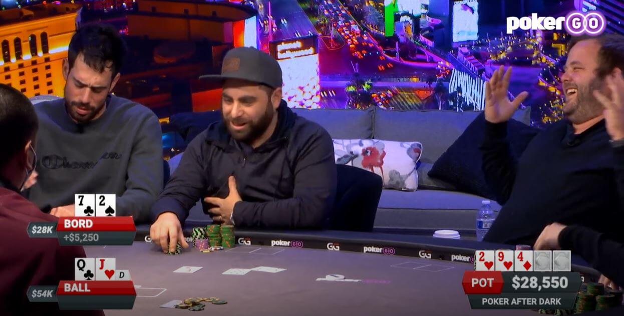 Poker Hand of the Week – James Bord’s $28,550 All-In Bluff with 72o