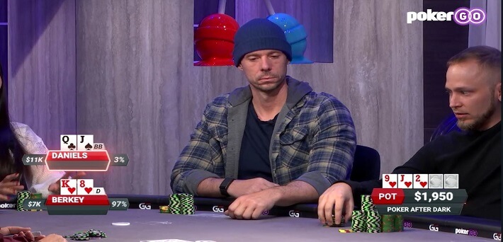 Poker Hand of the Week – Matt Berkey flops the Flush and gets maximum Value