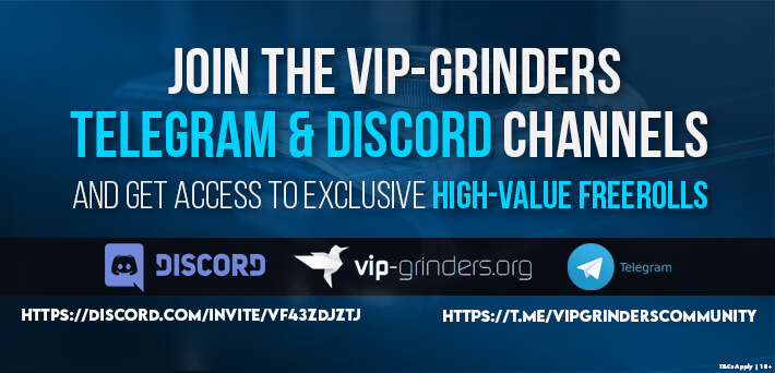 exclusive vip-grinders poker freerolls july