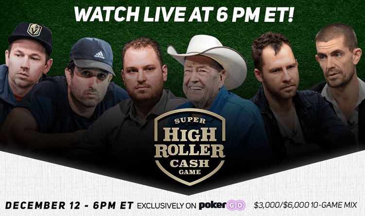 Lineup 2018 Super High Roller Cash Game