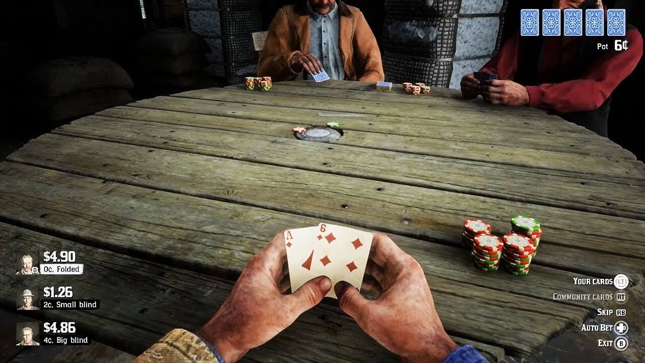 Poker in Red Dead Redemption 2