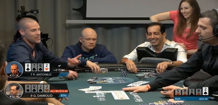 Watch the High Stakes Cash Games with online poker legends Patrik Antonius and Ilari "Ziigmund" Sahamies at the PAPC Tallinn