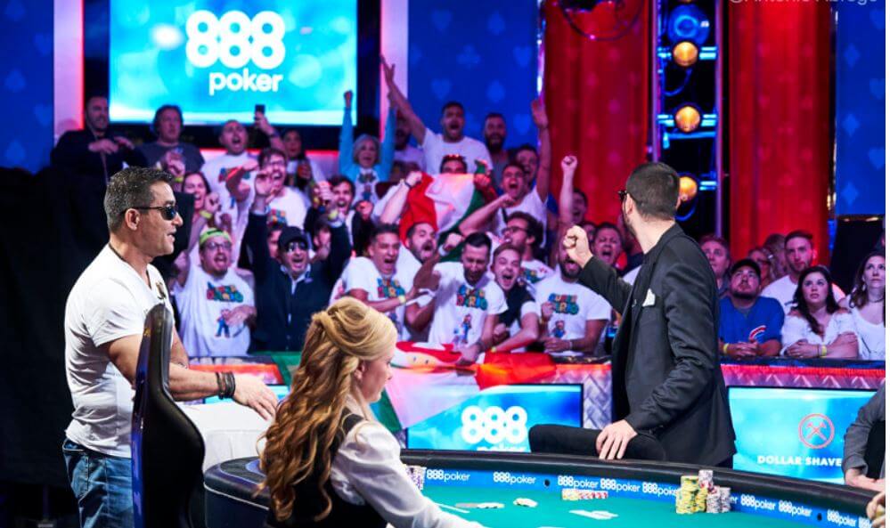 Dario Sammartino WSOP Main Event 2019 poker