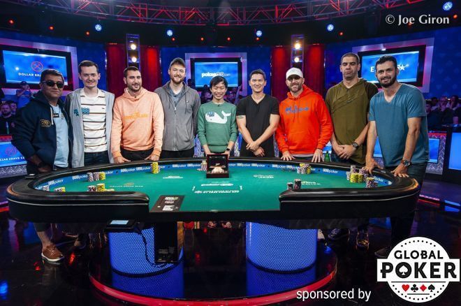 Finalists WSOP Main Event 2019 poker