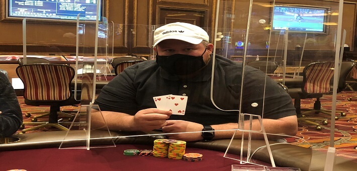 $332,000 Bad Beat Jackpot cracked at Venetian with Straight Flush vs. Straight Flush!