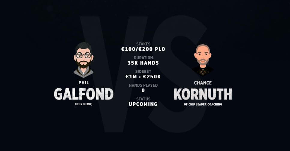 Galfond Challenge vs Chance Kornuth to kick off on September 16th