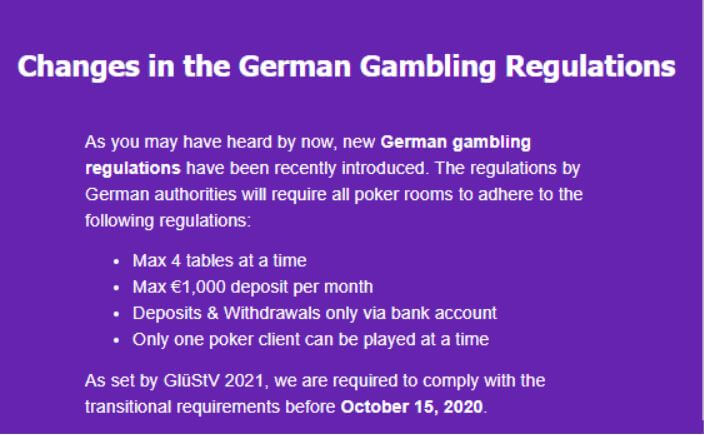 The German Online Poker Market Is Regulated Since Today What It Means