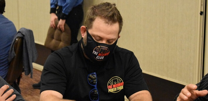 Midway Poker Tour founder Dan Bekavac who scammed players for $50k and disappeared seen at Grand Falls Casino