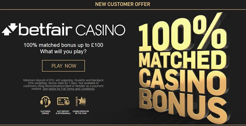 Betfair Casino Review