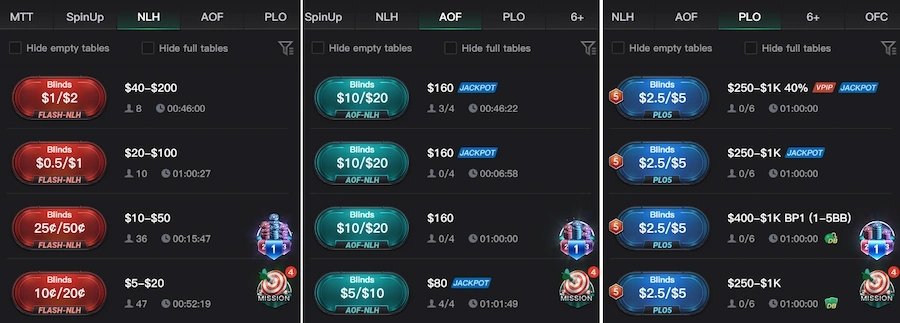 kkpoker games