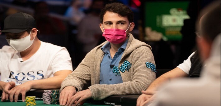 2021 WSOP Main Event Final Table stands, Koray Aldemir chip leader