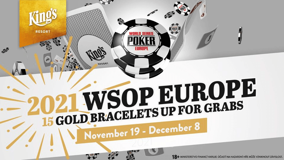 Apenas Jogadores de Poker Totalmente Vacinados Permitidos no WSOP Europe 2021