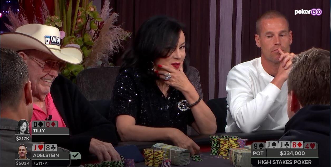 Poker Hand of the Week – How to get maximum value from Jennifer Tilly by Garrett Adelstein