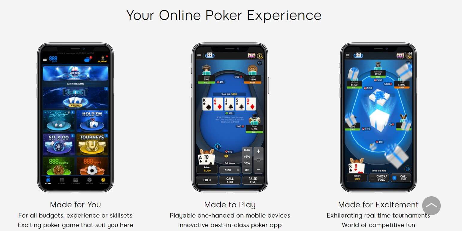 888 Canada Poker App