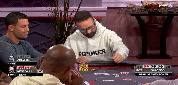 The Best Hands of High Stakes Poker Season 9 Episode 8 – Huge Action, DNegs traps Garrett Adelstein in $440,500 Pot