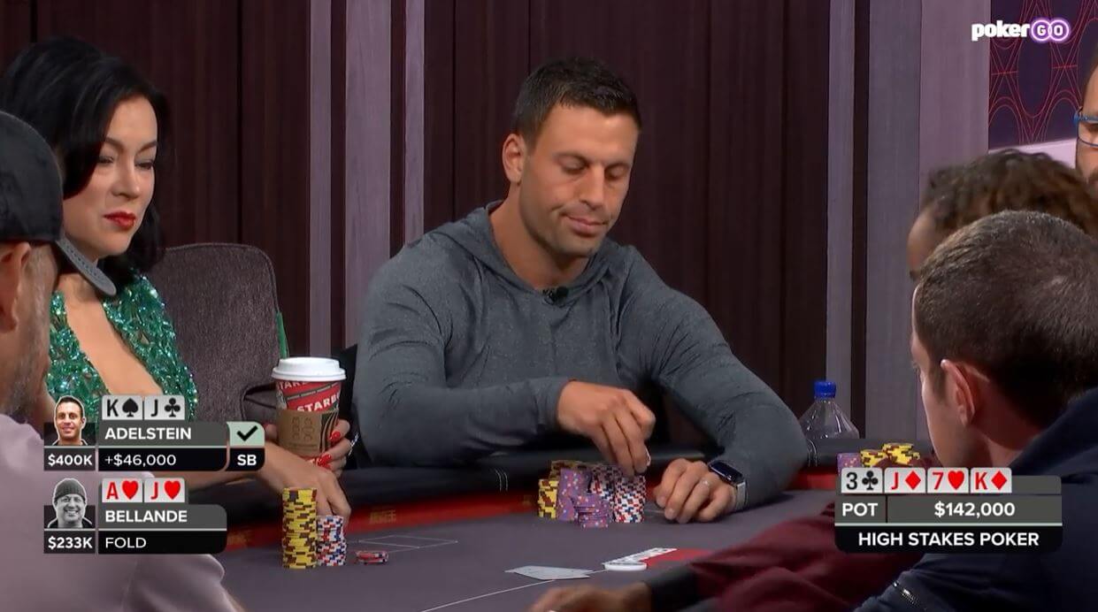 The Best Hands of High Stakes Poker Season 9 Episode 7 – Garrett Adelstein wins a massive $335,500 Pot