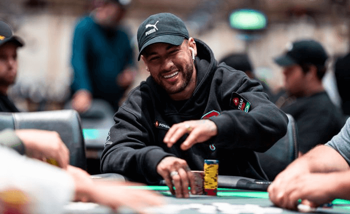 Football Star Neymar Is Having a Blast at the 2022 WSOP