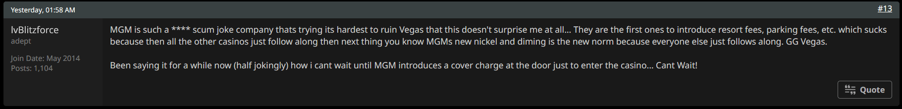 MGM Grand Refuses to Pay Out Guaranteed Prize Pool in Poker Tournament