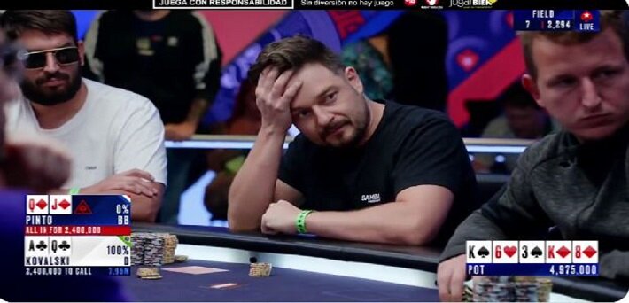 Poker Hand of the Week – Fabiano Kovalski