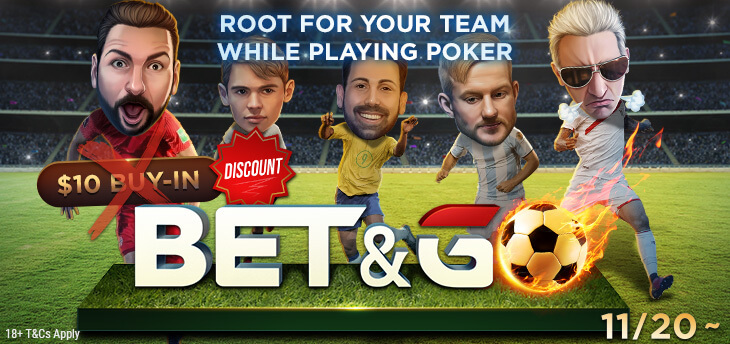 GGPoker launches new game Bet & Go just in time for the FIFA World Cup in Qatar