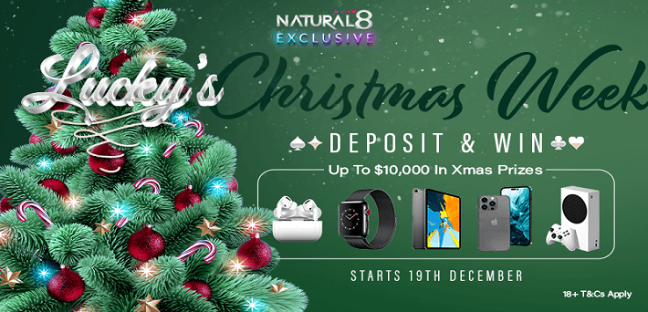 Win Amazing Christmas Gifts With Natural8’s Lucky’s Christmas Week