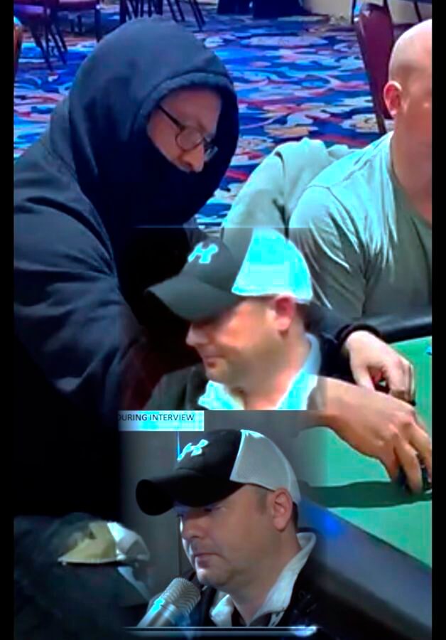 The most infamous poker cheater Mike Postle was back in action this week using an alias and wearing what looked to be a disguise of sorts.