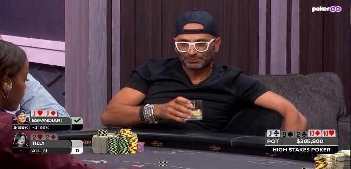 High Stakes Poker Season 10 Episode 7 Highlights - Antonio Esfandiari Stacks Jennifer Tilly