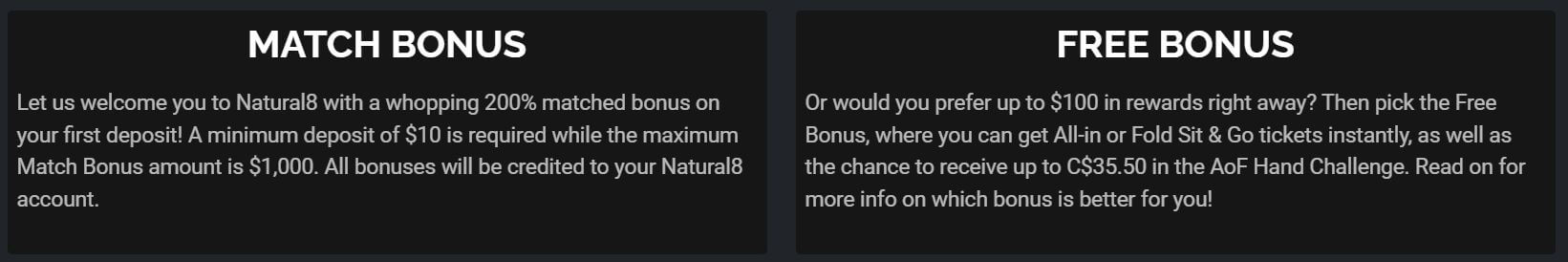 Natural8 Bonus Code