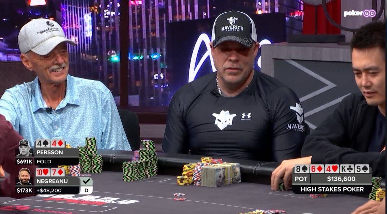 High Stakes Poker Season 10 Episode 16 Highlights - Daniel Negreanu Runs Hot (2)