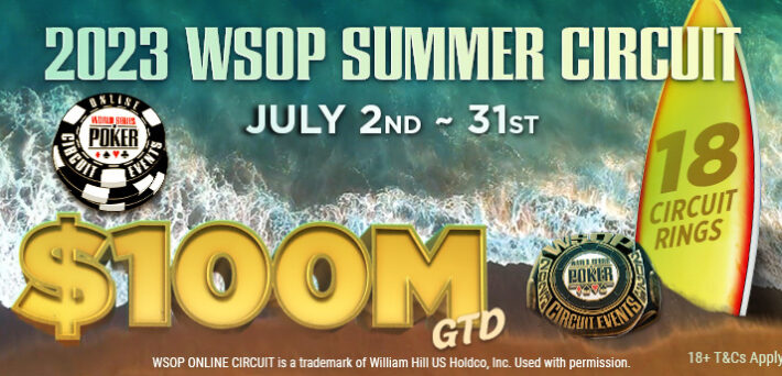 $100,000,000 Guaranteed At the WSOP Summer Circuit On GGNetwork