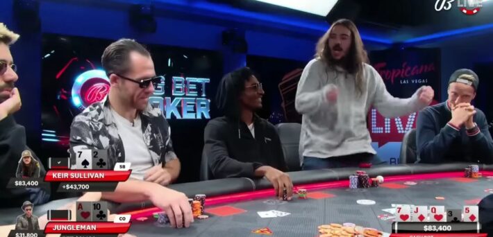 Poker Hand of the Week - Keir Sullivan destroys Jungleman with 72 offsuit