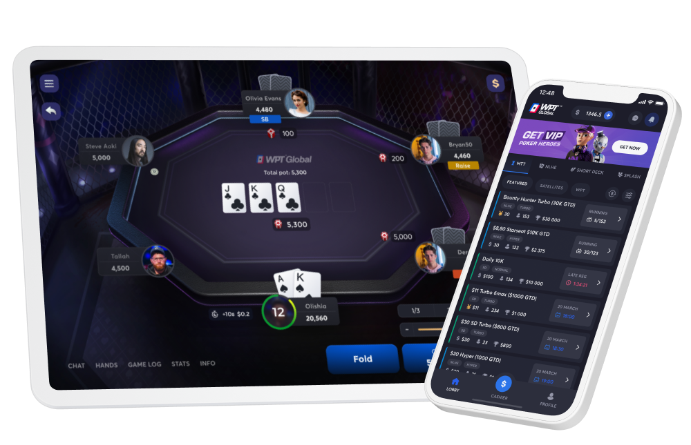 WPT Global Adds Mobile Multi-Table Feature & Weekly $25,000 Kings Of Cash Leaderboards