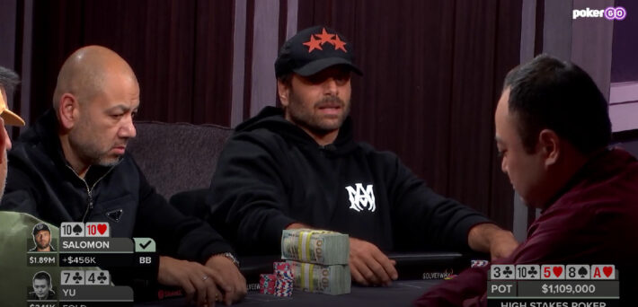 Poker Hand of the Week – Rick Salomon Wins A Massive $1,109,000 Pot On High Stakes Poker