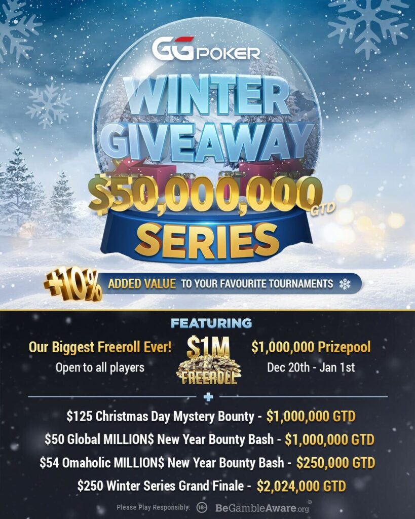 GGPoker Winter Giveaway1