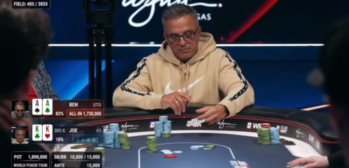 Poker Hand of the Week – Joe Hachem Folds Pocket Kings Preflop