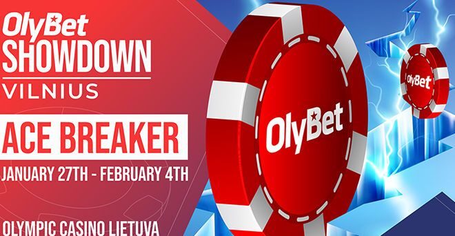 Qualify now online for the Olybet Showdown Vilnius Ace Breaker