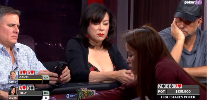 Poker Hand of the Week - Jennifer Tilly Makes A Big Move on High Stakes Poker