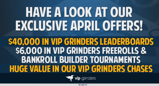 VIP-Grinders Promotions in April 2024