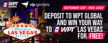 Deposit at WPT Global and win your way to the WPT Las Vegas for free!