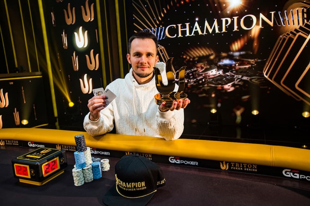 Mikita Badziakouski Bags 5th Triton Title with $1.1million Short Deck Scoop