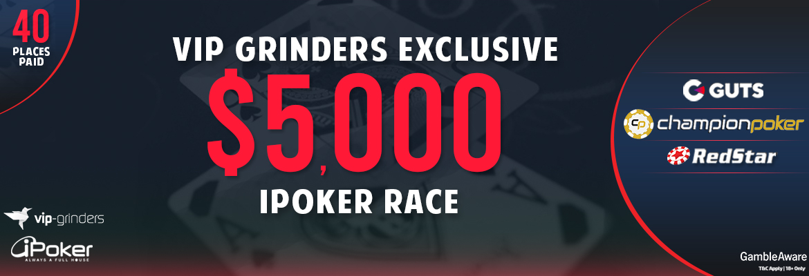 Exclusive $5,000 iPoker Race