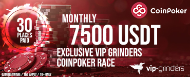 Monthly 7,500 USDT CoinPoker Race