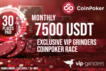 Monthly 7,500 USDT CoinPoker Race