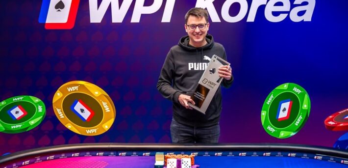 Mate Hanusi Takes Down WPT Korea Main Event