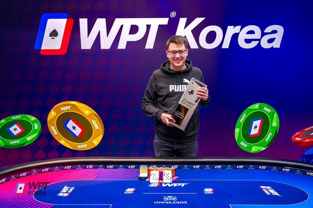 Mate Hanusi Takes Down WPT Korea Main Event