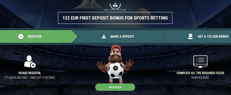 22Bet First Deposit Bonus for Sports Betting